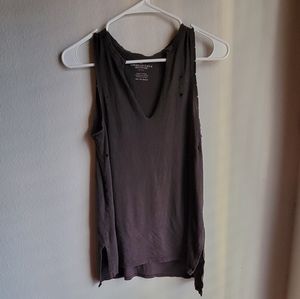 American eagle distressed tank top